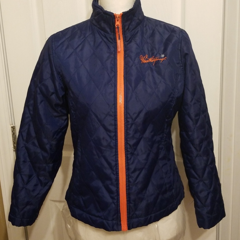Weatherproof Blue and Orange Jacket